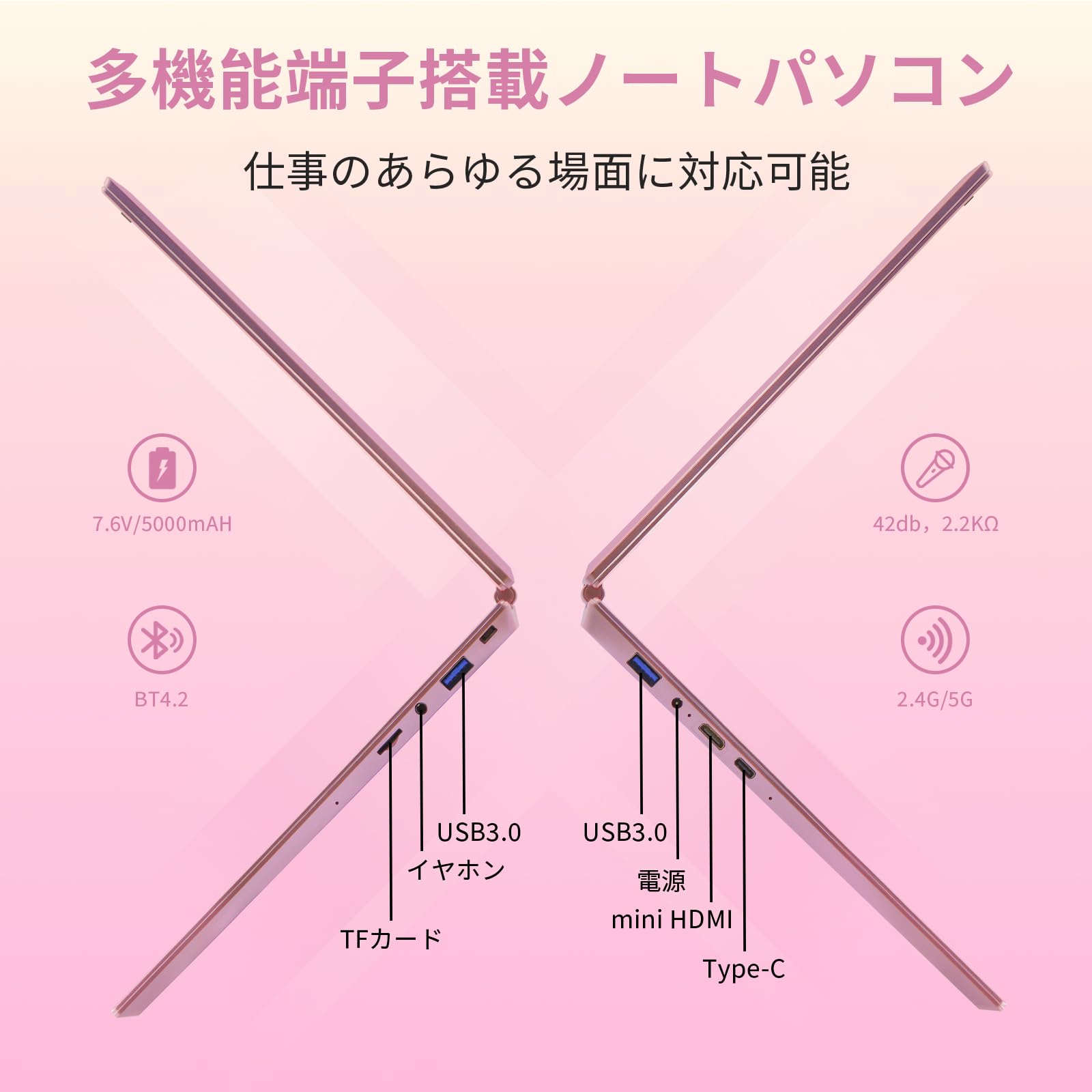 Amazon.co.jp: SERYUB 超薄型軽量ノートパソコン1.2kg Windows 11 Pro